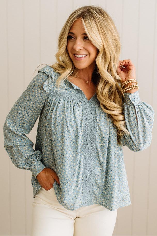 Layla Lace Detail Top