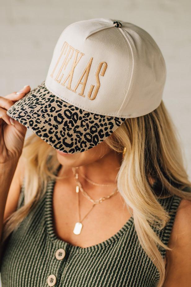 Leopard Texas Trucker Hat