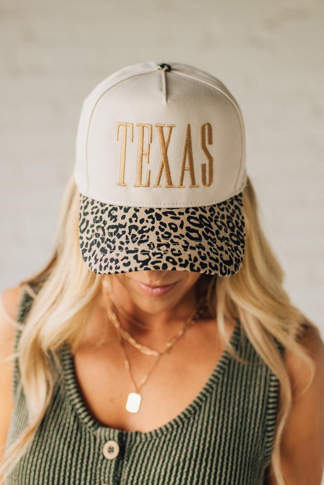 Leopard Texas Trucker Hat
