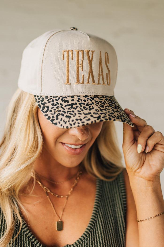 Leopard Texas Trucker Hat