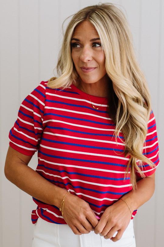 Lewie Striped Classic Tee