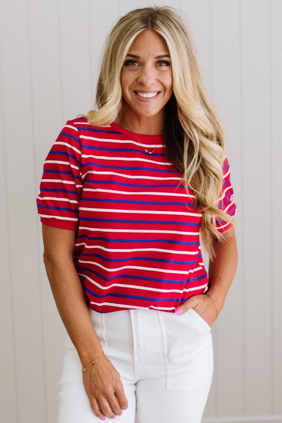 Lewie Striped Classic Tee