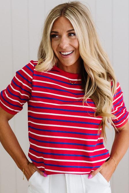 Lewie Striped Classic Tee
