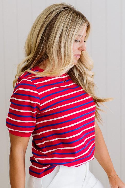 Lewie Striped Classic Tee