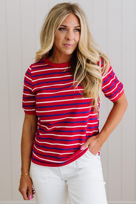 Lewie Striped Classic Tee