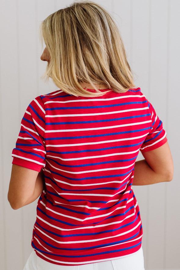 Lewie Striped Classic Tee