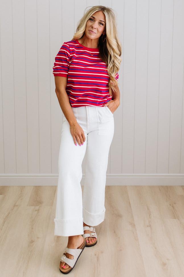 Lewie Striped Classic Tee