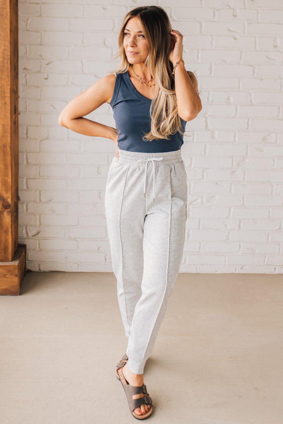 Lined Up Joggers