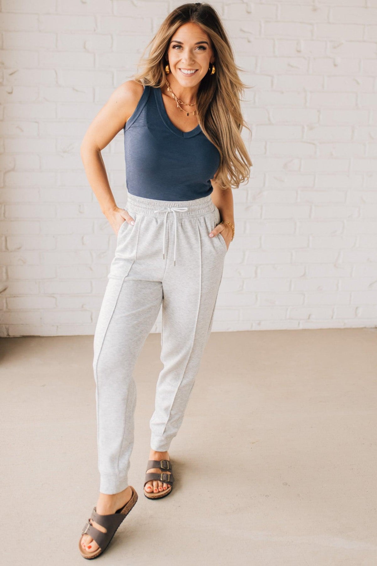 Lined Up Joggers