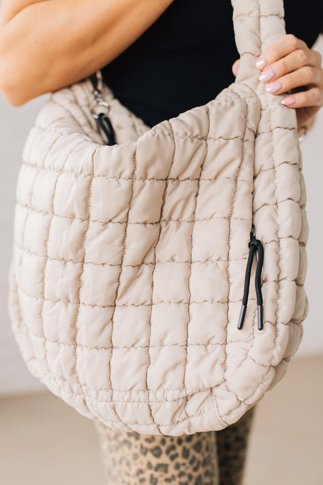 Lizzie Quilted Puff Tote