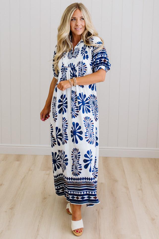 Louise Printed Maxi Dress