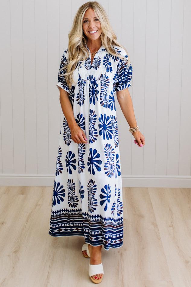 Louise Printed Maxi Dress