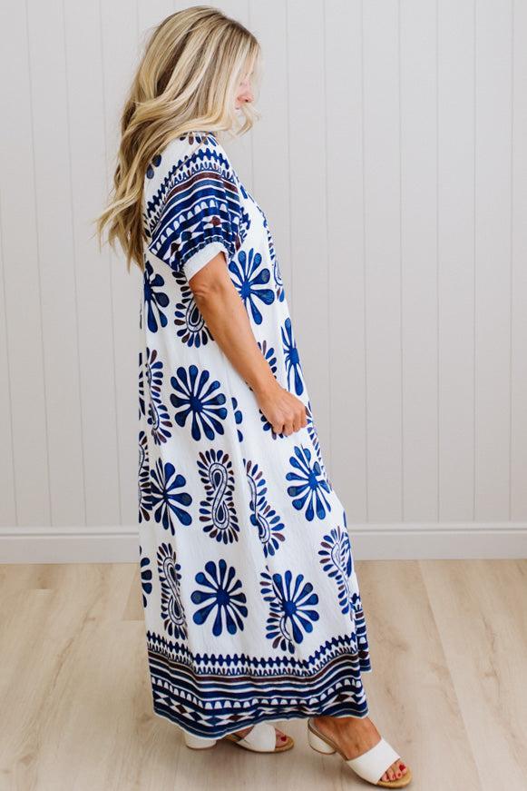 Louise Printed Maxi Dress