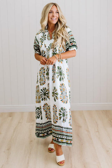 Louise Printed Maxi Dress