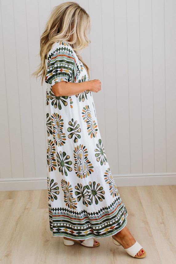Louise Printed Maxi Dress