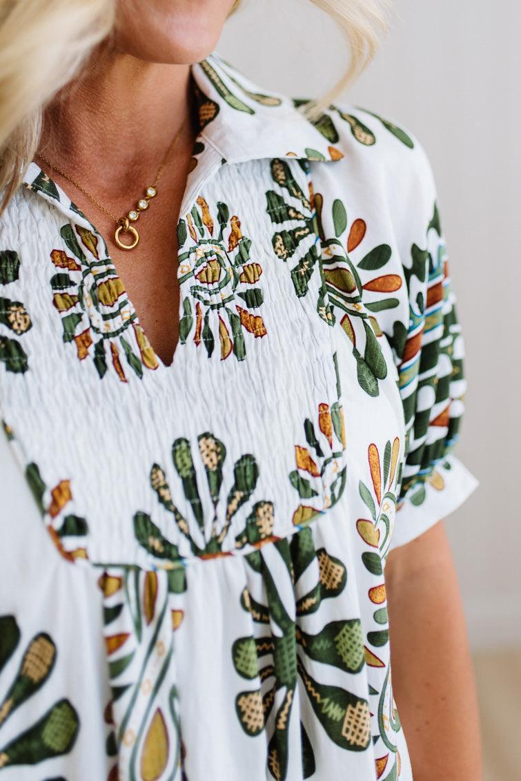 Louise Printed Maxi Dress