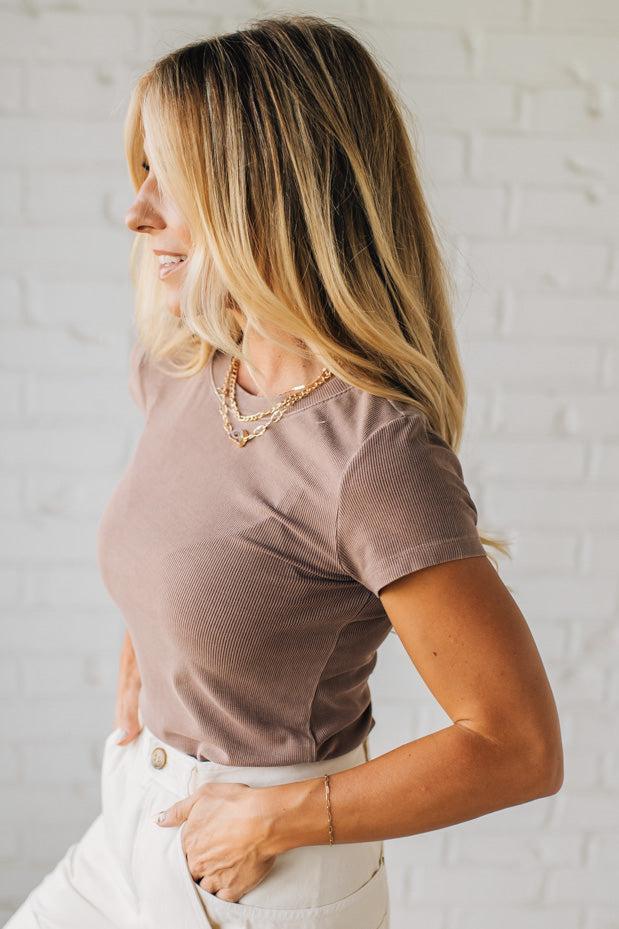 Maddox Ribbed Baby Tee