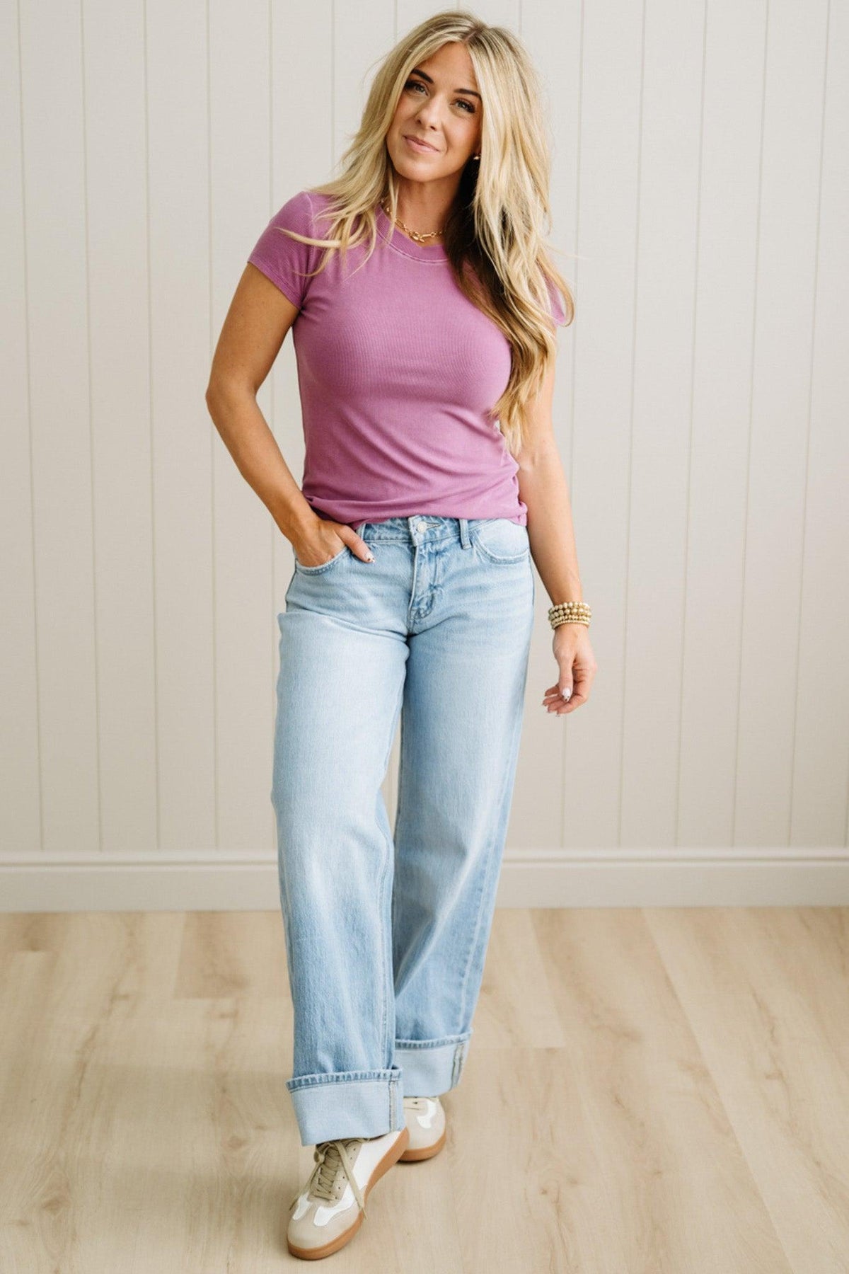 Maddox Ribbed Baby Tee