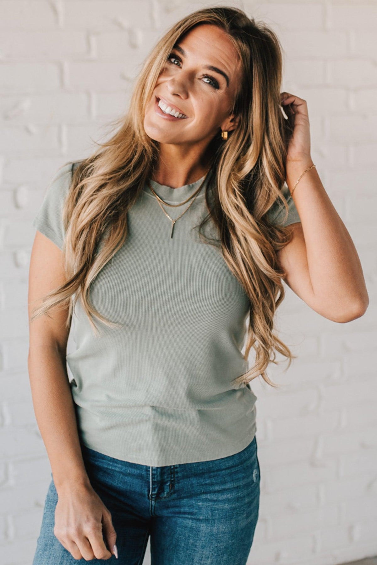 Maddox Ribbed Baby Tee