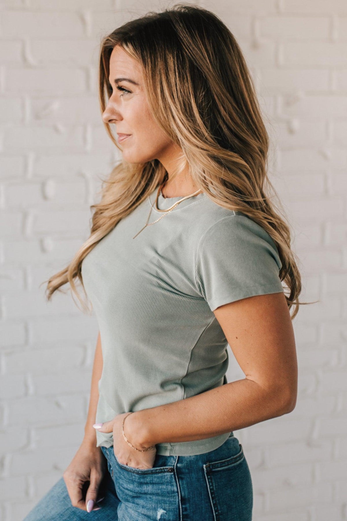Maddox Ribbed Baby Tee