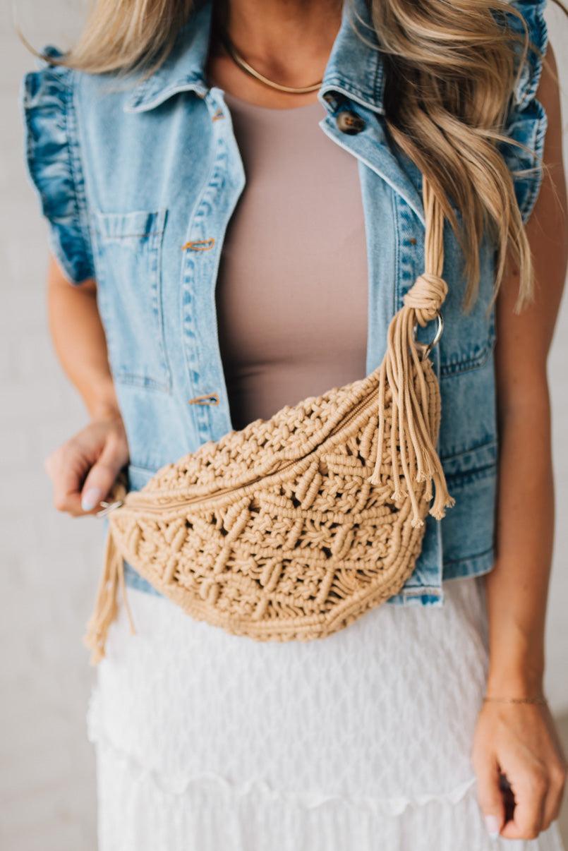 Maile Macrame Sling Bag