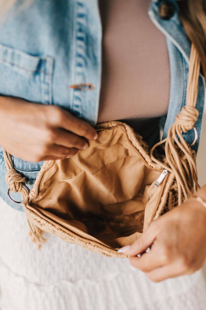 Maile Macrame Sling Bag