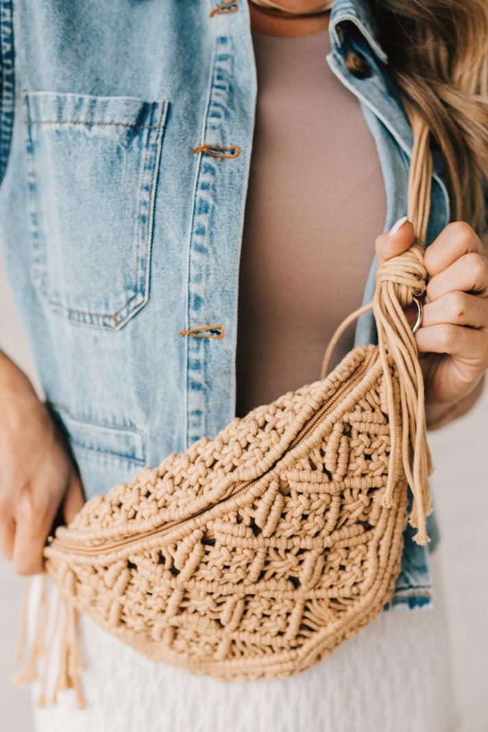 Maile Macrame Sling Bag