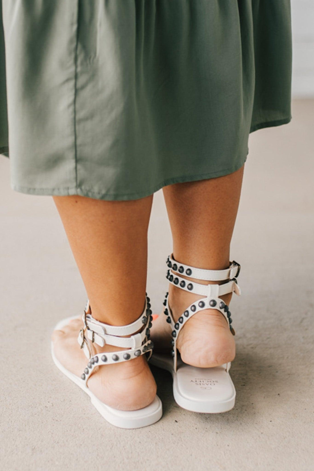 Mel Studded Gladiator Sandals