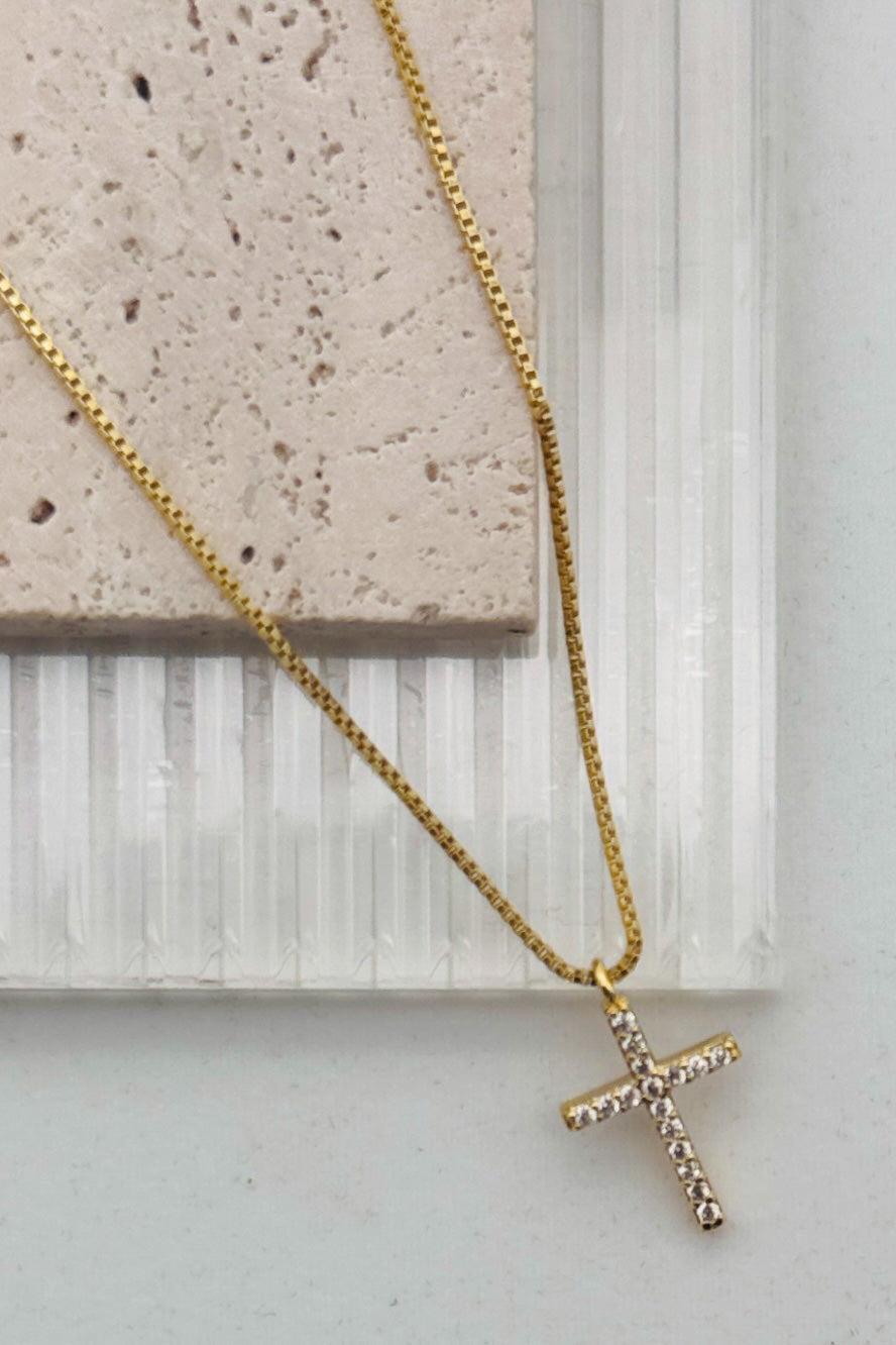 Mini Cross Necklace