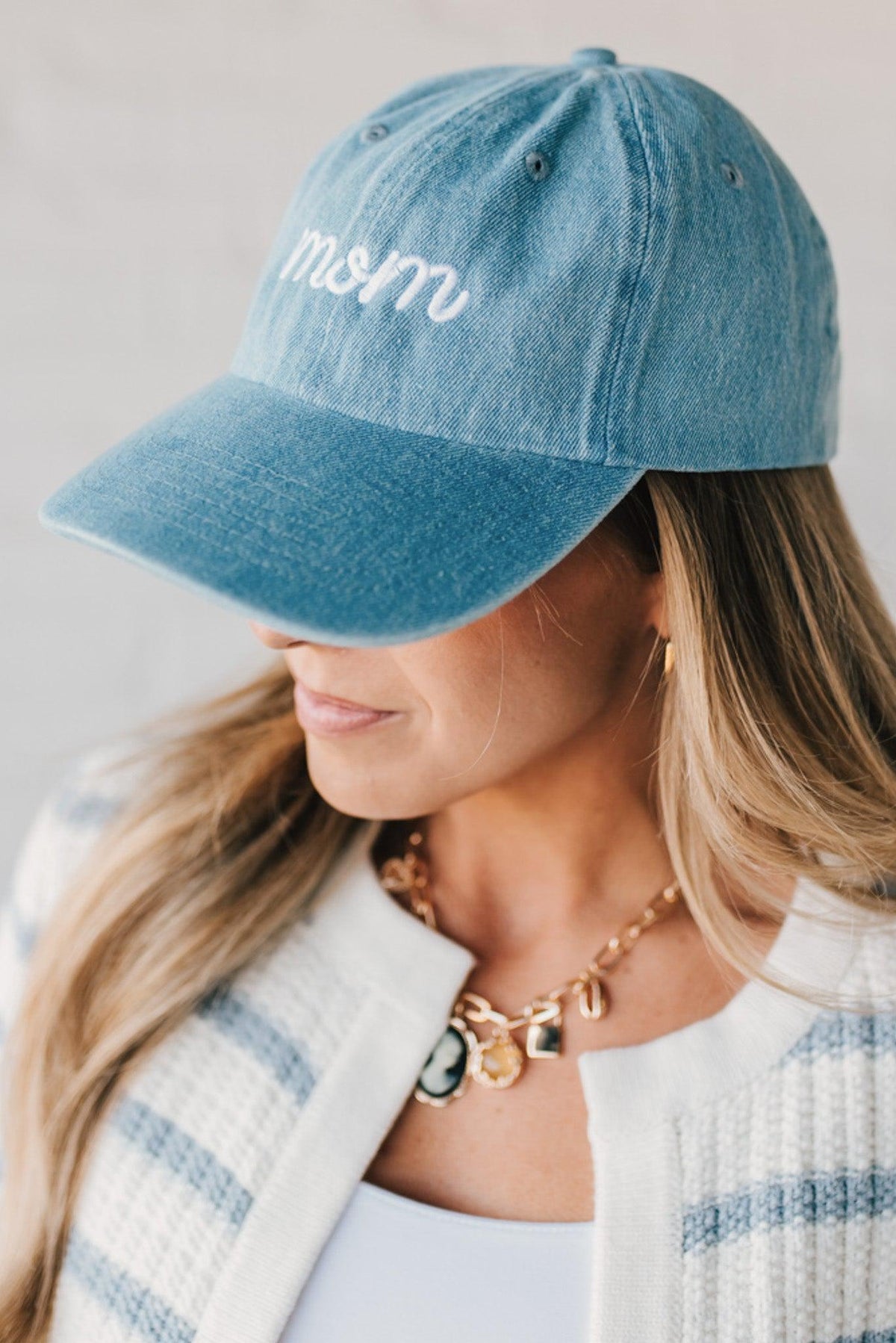 Mom Denim Hat
