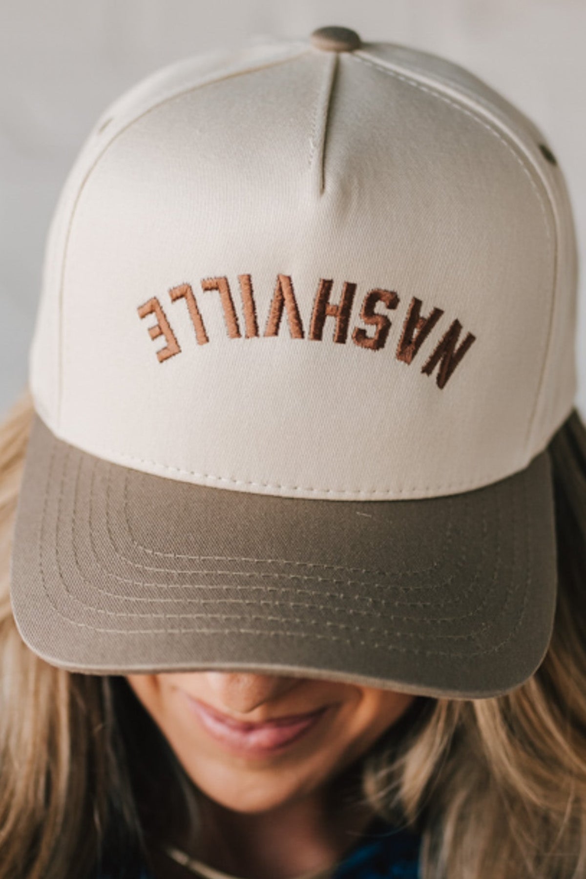 Upside Down Nashville Trucker Hat