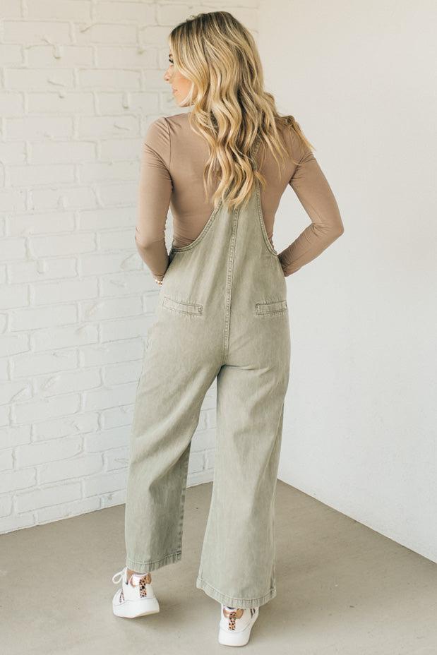 Niccola Knot Strap Overalls - ZENANA