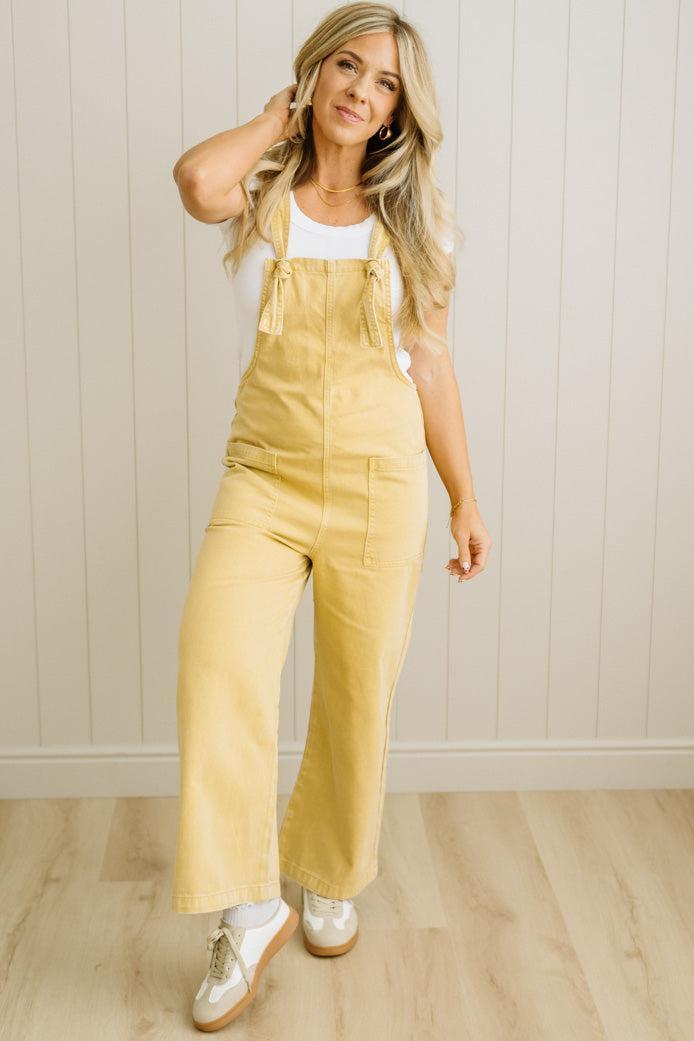 Niccola Knot Strap Overalls - ZENANA