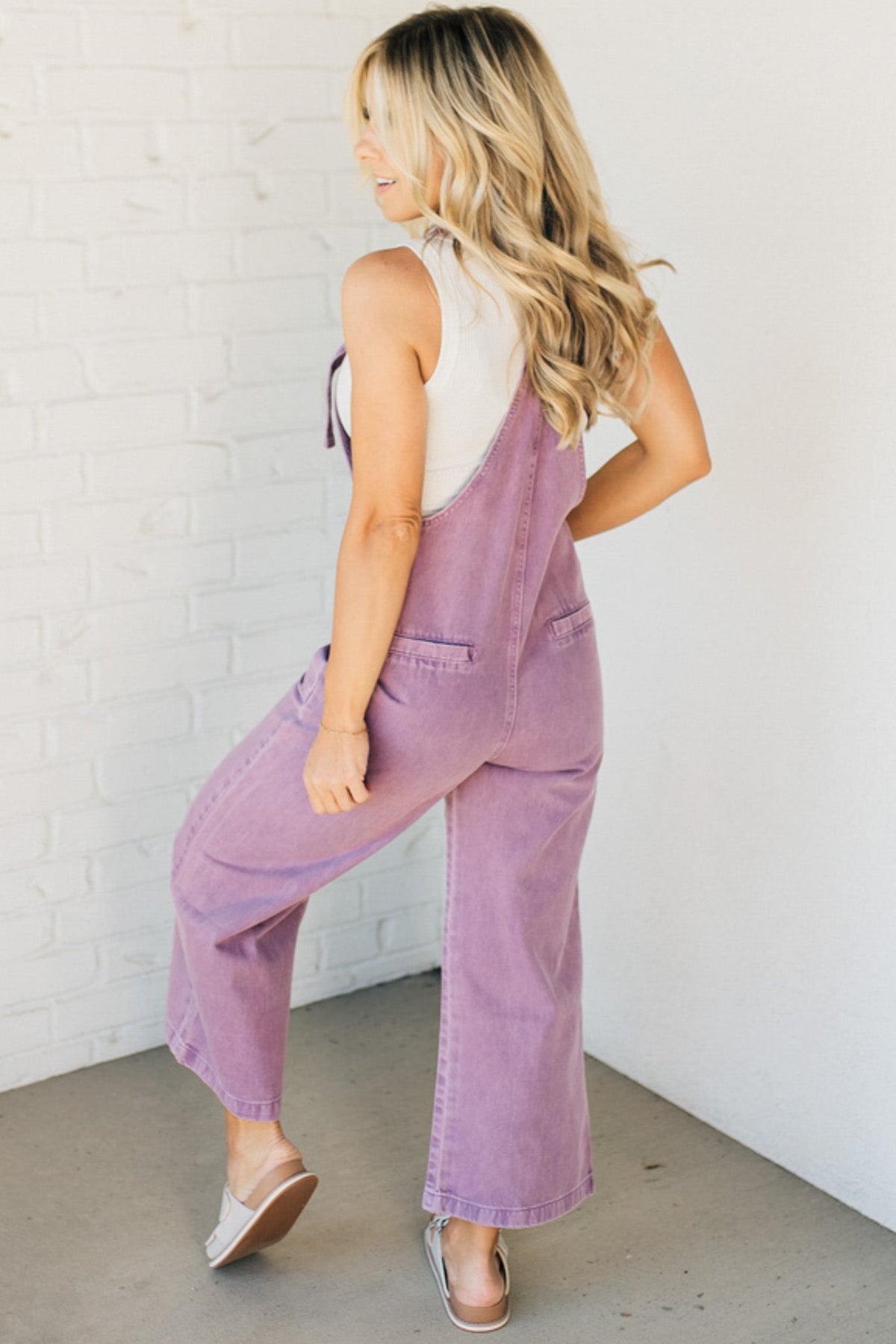 Niccola Knot Strap Overalls - ZENANA