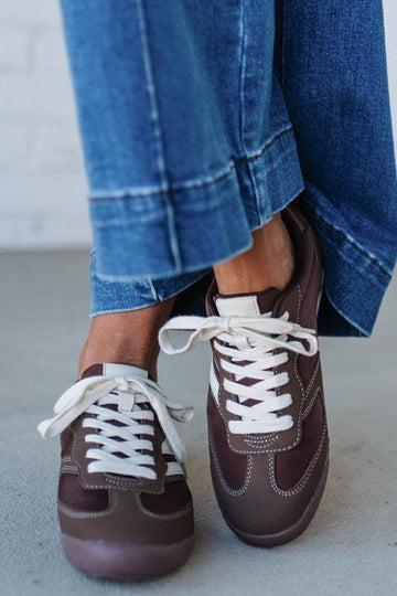 Nicki Athletic Sneakers | Brown/Beige