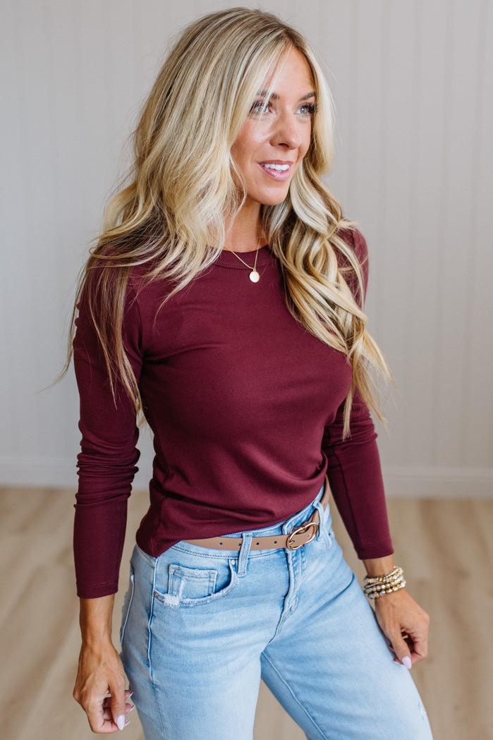 Nova Basic Long Sleeve Tee