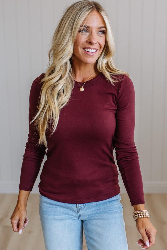 Nova Basic Long Sleeve Tee
