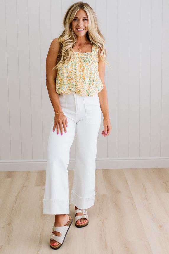 Payton Flowy Floral Tank