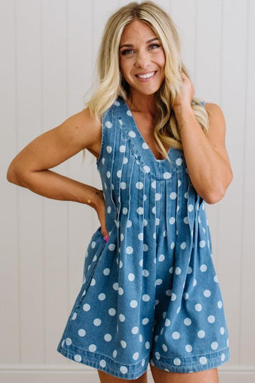 Penny Polka Dot Romper