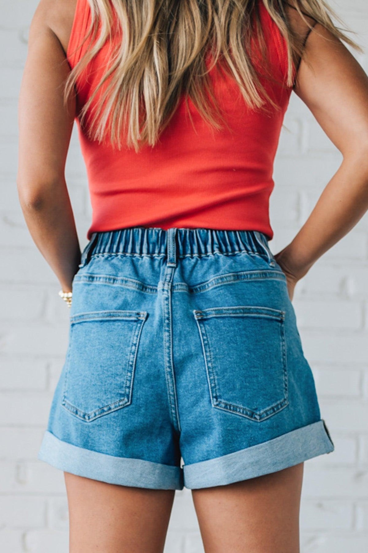 Piper Pleated + Cuffed Shorts - ANNIEWEAR