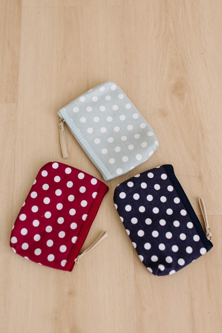 Polka Dot Mini Clutch