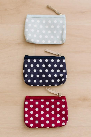 Polka Dot Mini Clutch