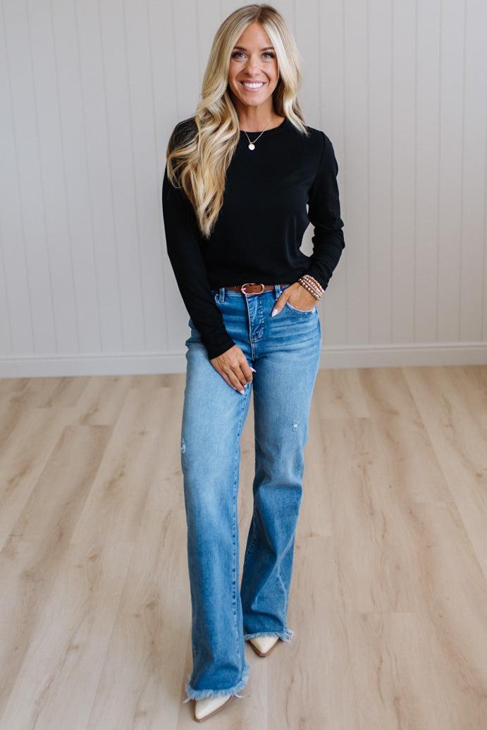 Polly Ribbed Essential Tee