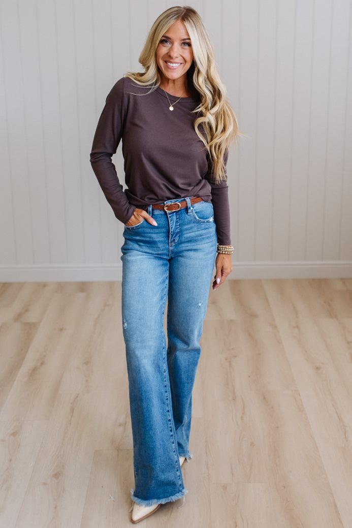 Polly Ribbed Essential Tee