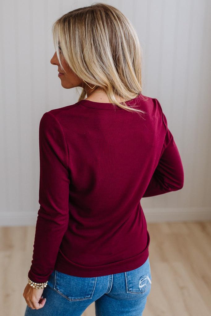 Polly Ribbed Essential Tee