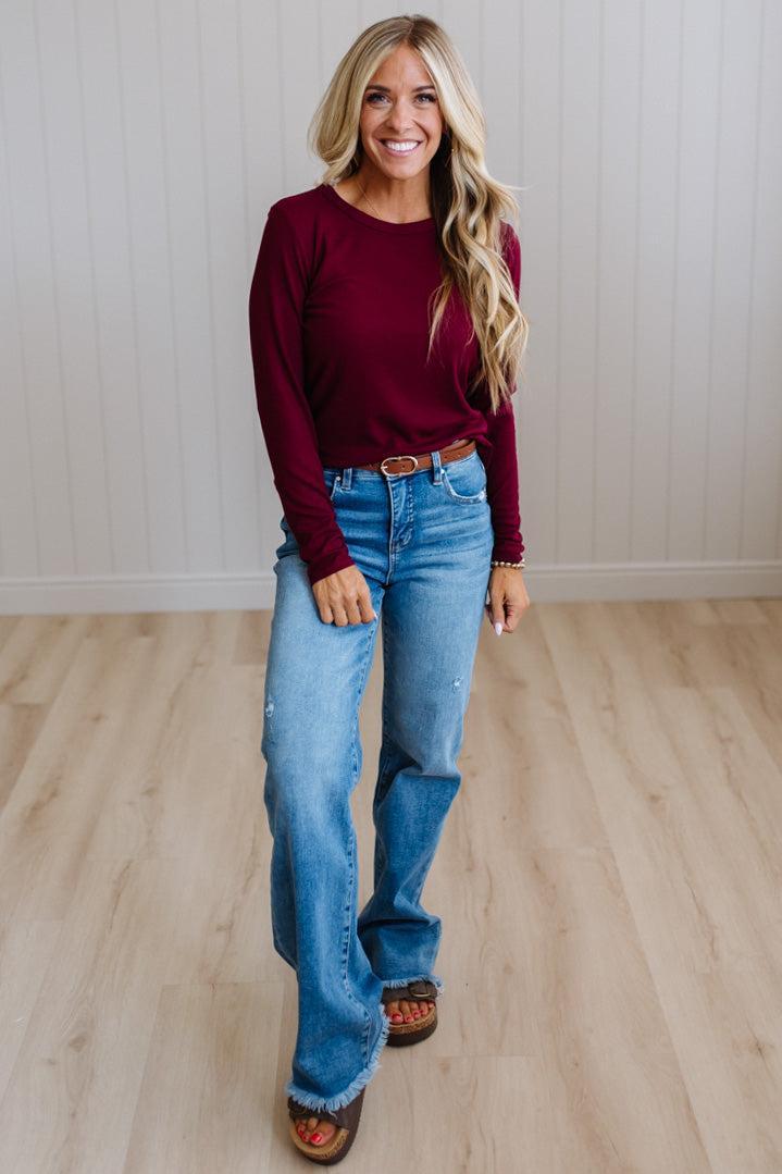 Polly Ribbed Essential Tee