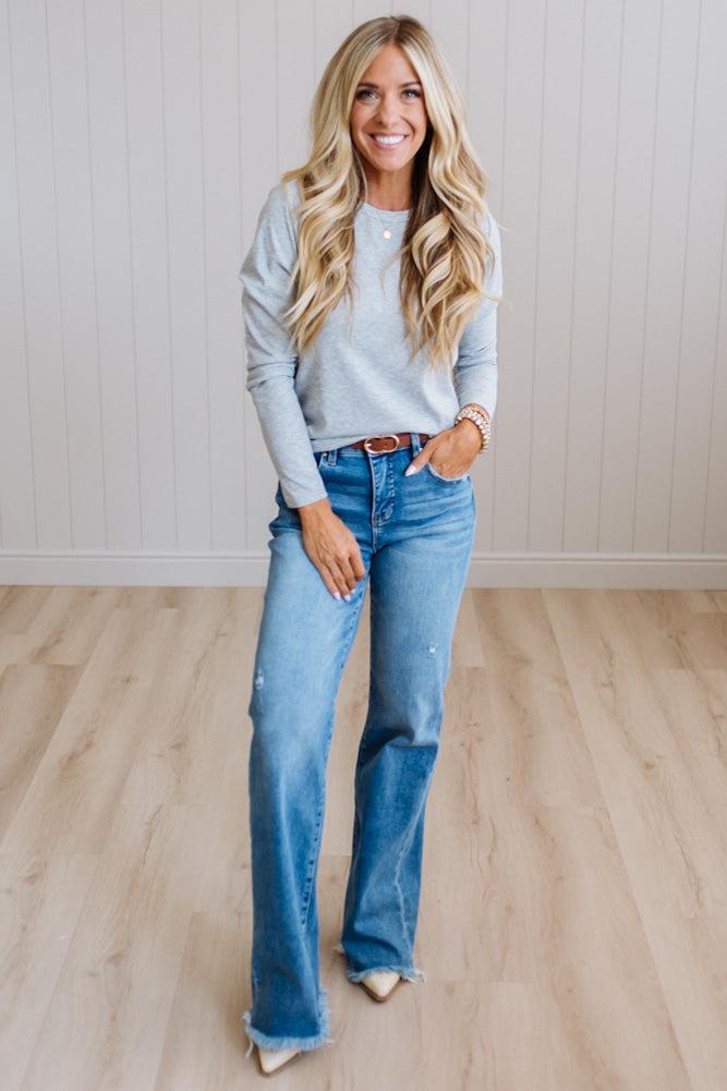 Polly Ribbed Essential Tee