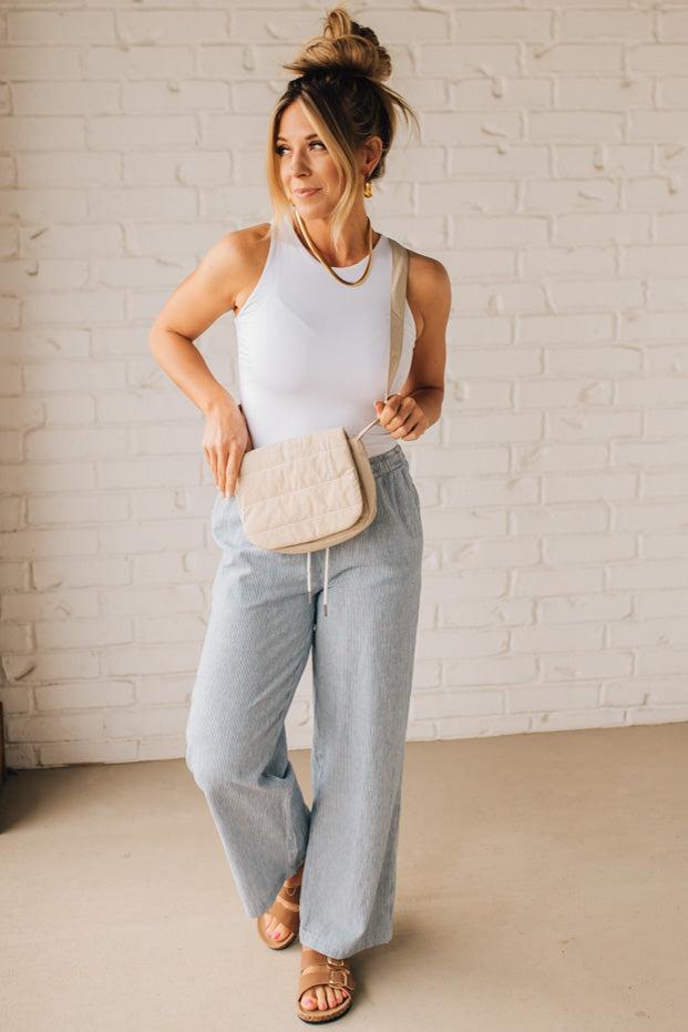 Prew Foldover Quilted Crossbody