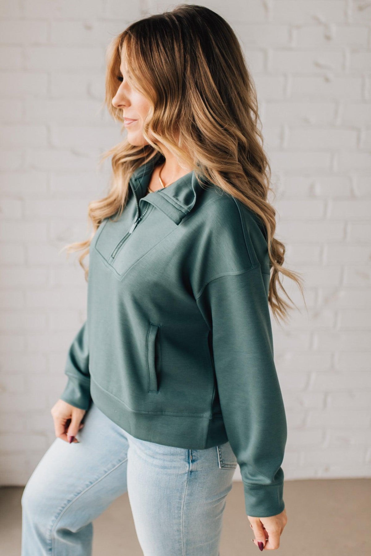 Quarter Zip Pullover