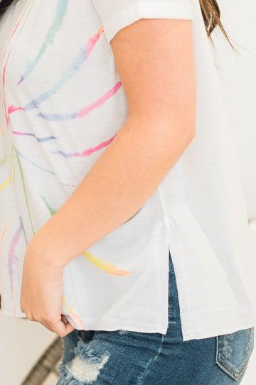 Spiral Dye Tee | Clearance